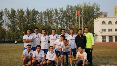 旷野（白）VS中能（蓝） “北京现代杯”第二届铜山足球